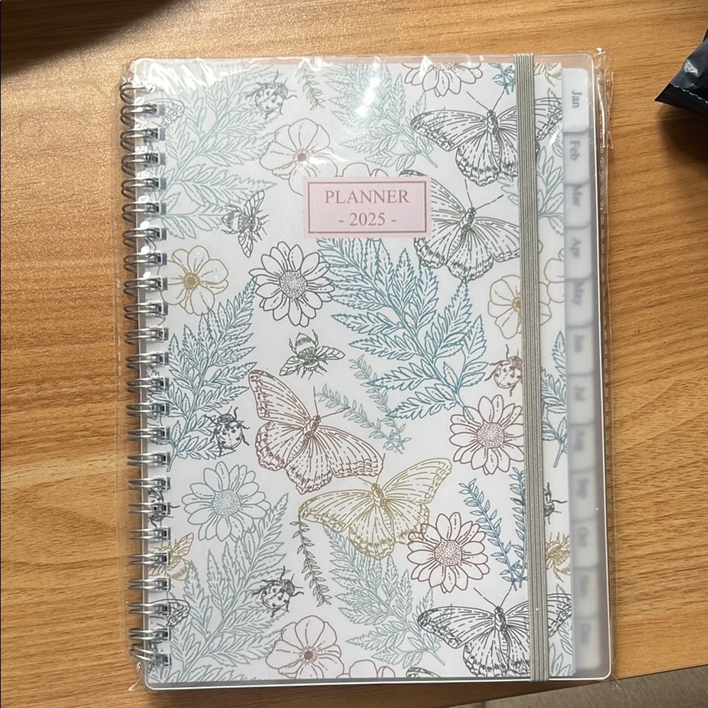 Floral Butterfly Planner 2025